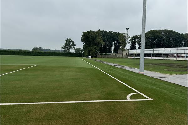 Aménagement terrain de football synthétique FC Excelsior - Sportinfrabouw NV